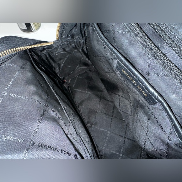 Michael Kors Black and Gold Backpack with Studded Design - Picture 7 of 7